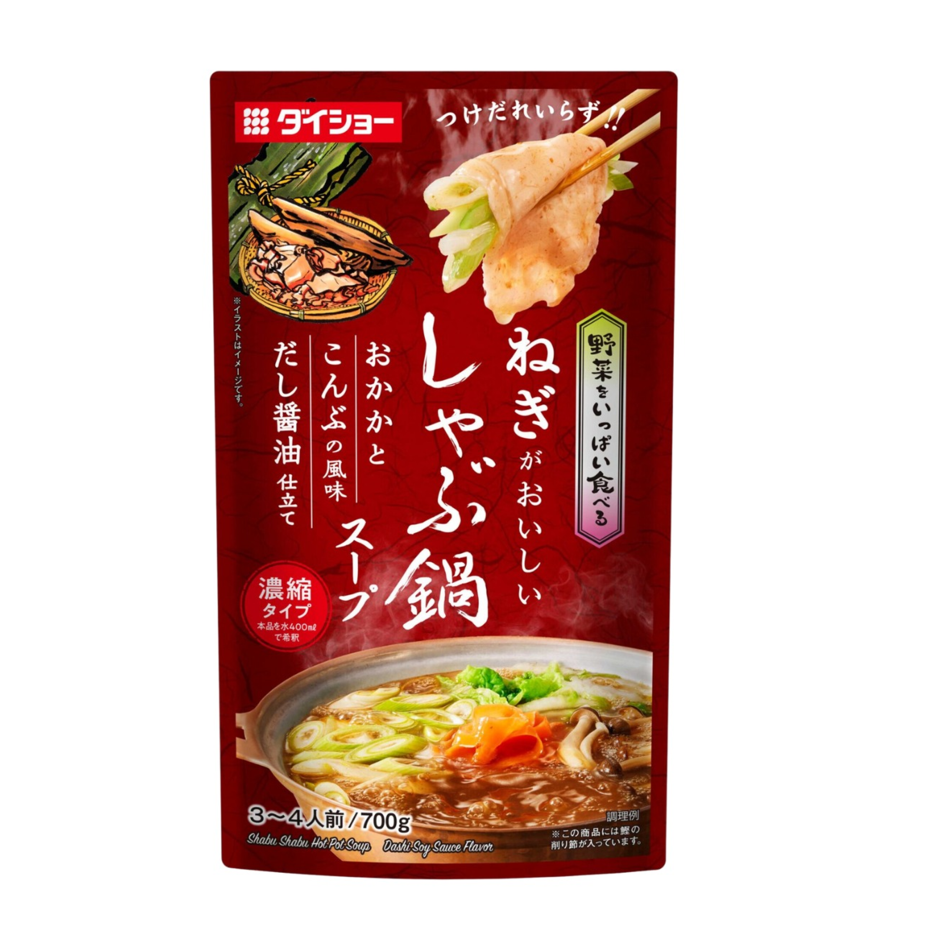 DAISHO 鰹魚昆布醬油火鍋湯底